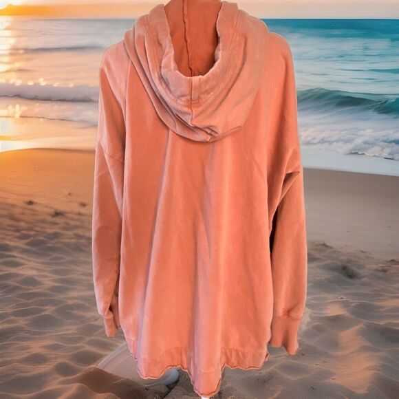 Aerie Women’s Hoodie Sweatshirt In Sunwashed Desert, Size: M - Picture 7 of 10